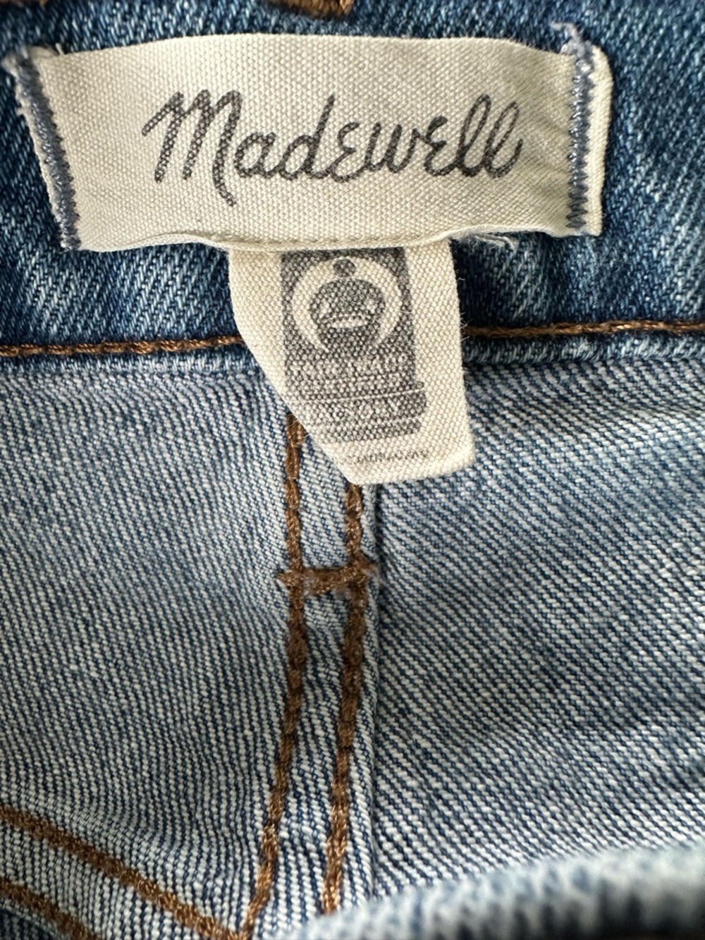 Madewell Light Blue Denim Jean Shorts